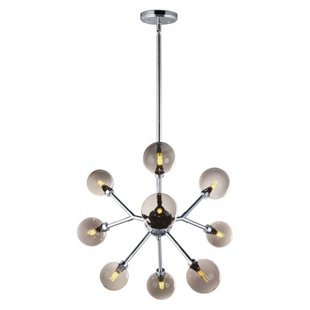 Et2 Asteroid 9-Light Led Chandelier E24822-138PC